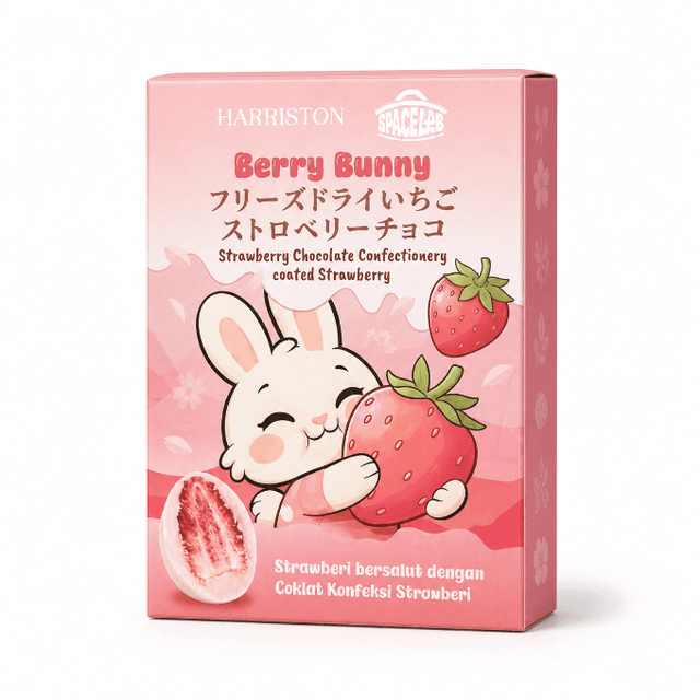 Berry Bunny chocolate strawberries pack